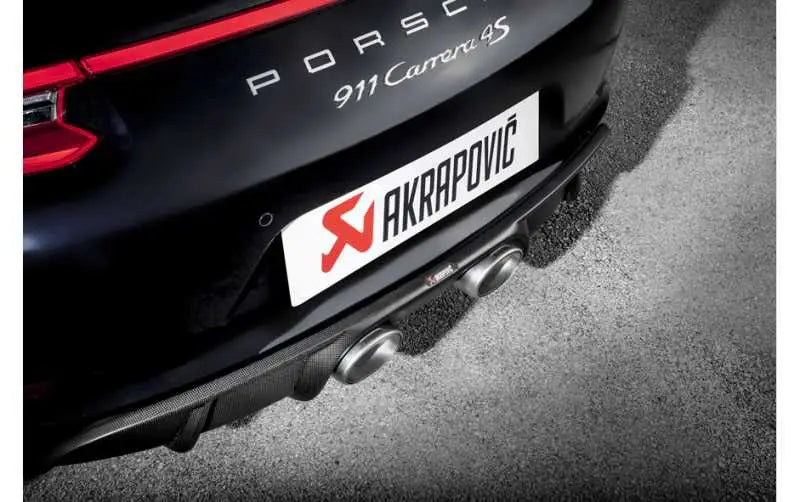 Akrapovic 16-17 Porsche 911 Carrera S/4/4S/GTS (991.2) Rear Carbon Fiber Diffuser - Matte 