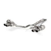 Akrapovic Akrapovic 17-18 Porsche Panamera Turbo Evolution Line Cat Back (Titanium) (Tips Not Incl.)