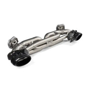 Akrapovic 20-21 Porsche 911 Turbo/Turbo S (992) Slip-On Race Line (Titanium) (Req Tips) - Truck & Automotive