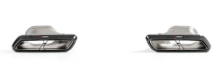 Akrapovic Akrapovic 2018 Mercedes Benz E63 (W213) Evolution Tail Pipe Set (High Gloss Carbon)