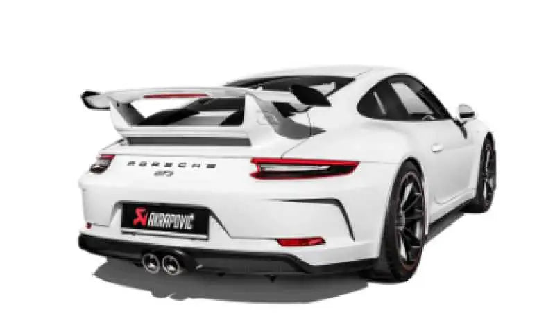 Akrapovic 2018 Porsche 911 GT3 (991.2) Slip-On Race Line (Titanium) w/o Tail Pipe Set 