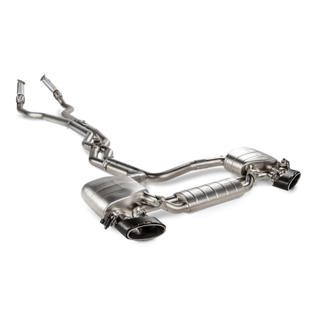 Akrapovic 2020 Audi RS6/RS7 (C8) Evolution Line Cat Back (Titanium) (Req Link Pipe Set) - Truck & Automotive