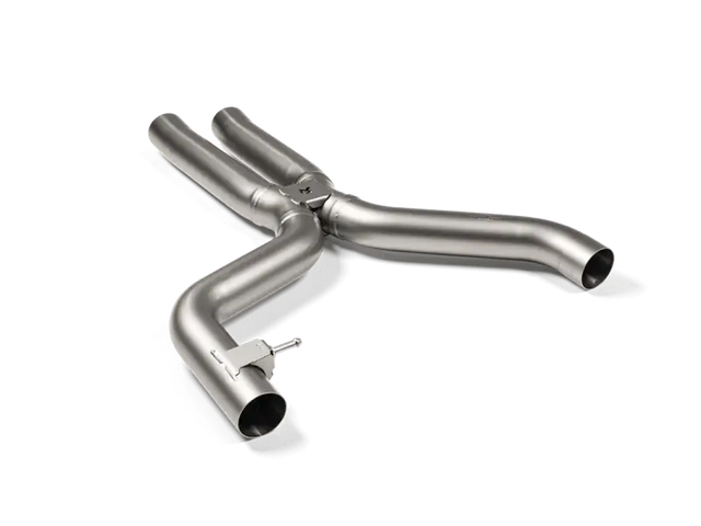 Akrapovic 2021 BMW M3 (G80) Evolution Short Link Pipe Set w/o Resonator (Titanium) - Truck & Automotive