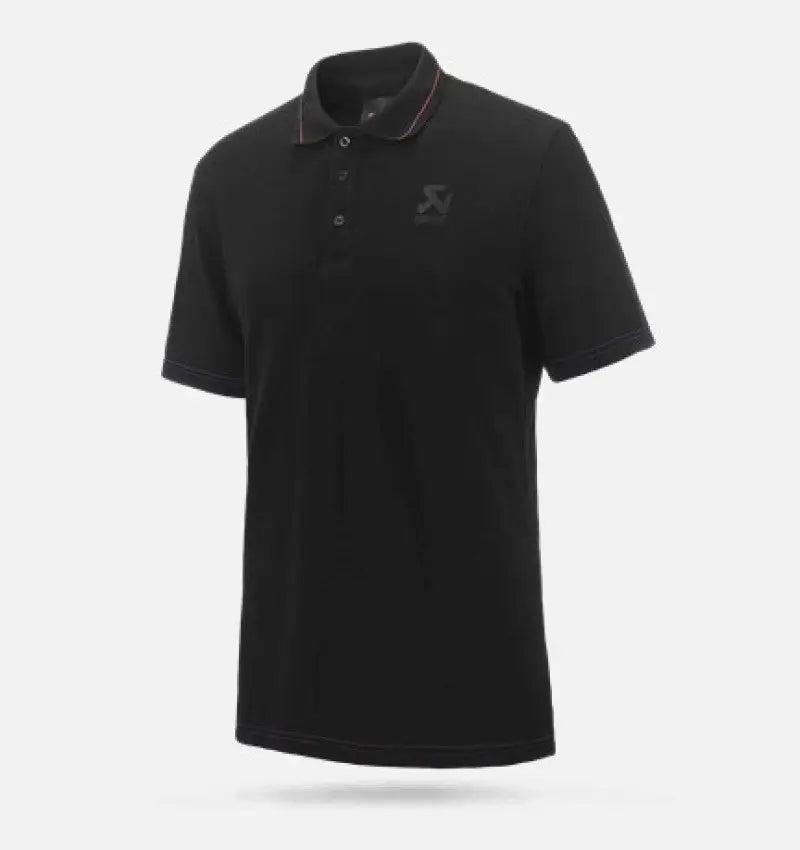 Akrapovic Corpo Polo Black Mens - XXXL - 802136