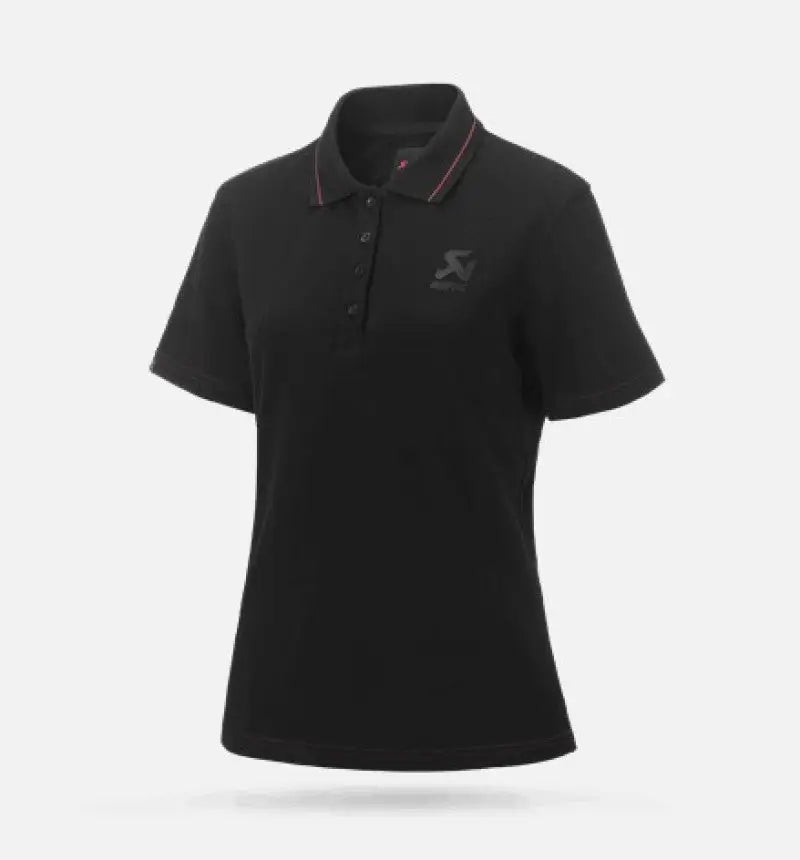 Akrapovic Corpo Polo Black Womens - S - 802138