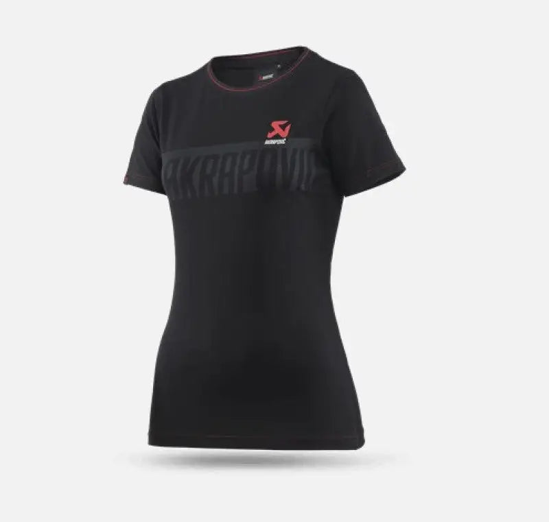 Akrapovic Womens Corpo T-Shirt Black - S - 802049