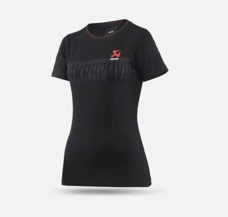 Akrapovic Womens Corpo T-Shirt Black - S - 802049