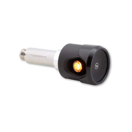 HIGHSIDER Akron Flash Barend Turn Signal Pair Black for Powersports