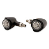 HIGHSIDER Akron X Led Turn Signal Pair Smoked Lens Black for Powersports