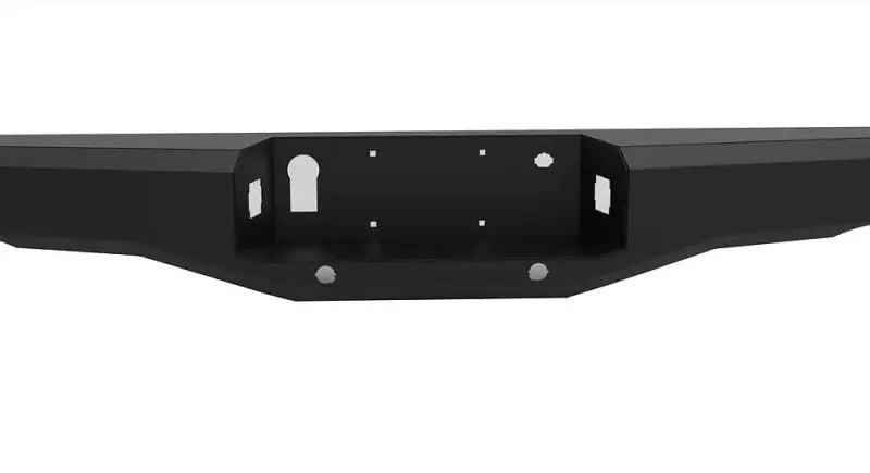 Black metal truck rear bumper for AL-RBM17FDN Ici Stainless Aluminum Rear Bumper