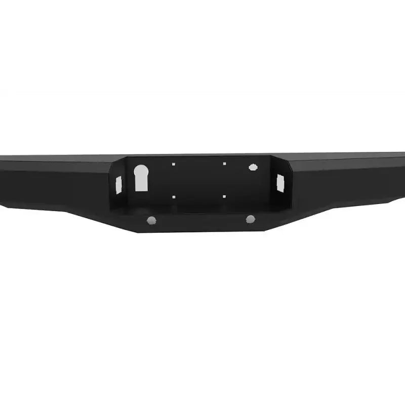 Black metal truck rear bumper for AL-RBM17FDN Ici Stainless Aluminum Rear Bumper