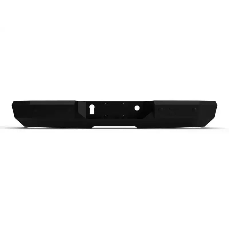 Black AL-RBM95CHN ICI bumper guard for 2014-2018 Chevrolet Silverado with tow hooks