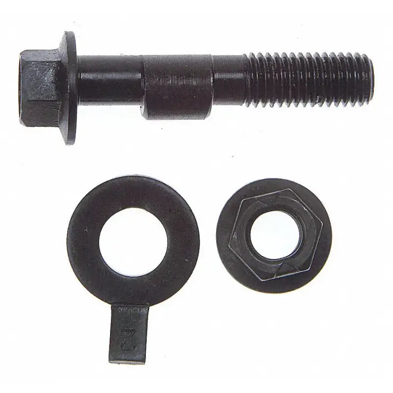 Alignment Cam Bolt Kit OE Replacement; 14 Millimeter Bolts; Minus 1-3/4 To Plus Degree; Single Offset - Truck &