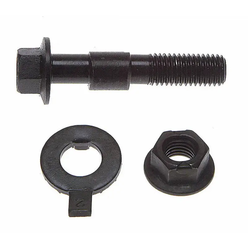 Alignment Cam Bolt Kit OE Replacement; 14 Millimeter Bolts; Minus 1-3/4 To Plus Degree; Single Offset - Truck &