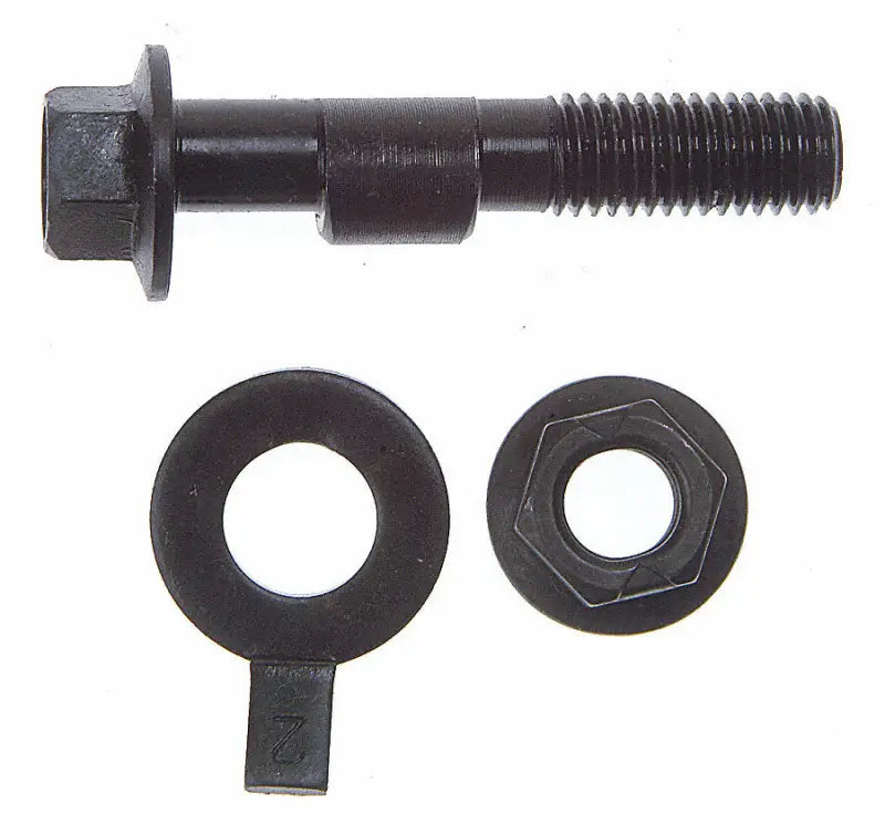 Alignment Cam Bolt Kit OE Replacement; 14 Millimeter Bolts; Minus 1-3/4 To Plus Degree; Single Offset - Truck &