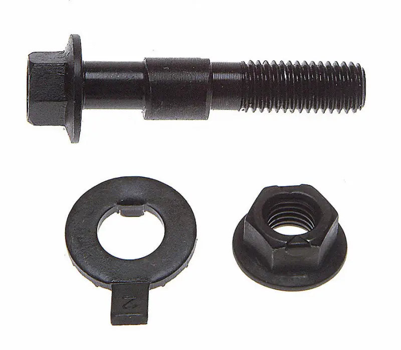 Alignment Cam Bolt Kit OE Replacement; 14 Millimeter Bolts; Minus 1-3/4 To Plus Degree; Single Offset - Truck &
