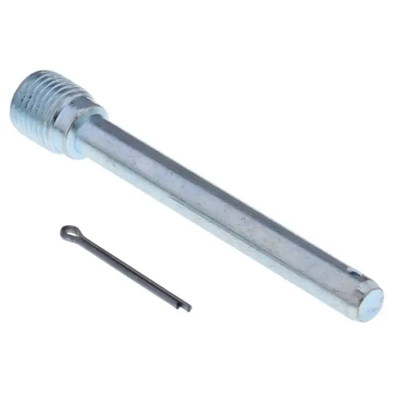 Metal pin with threaded end and cotter pin for All Balls 18-7030 Caliper Bolt Kit