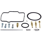 All Balls 26-10033 carburetor rebuild kit with gaskets, jets, O-rings, screws, and float needle