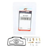 All Balls Racing 26-1537 carburetor rebuild kit with assorted components for easy rebuilds