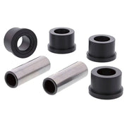 Black rubber bushings and metal sleeves for vehicle’s suspension in All Balls A-Arm Kit