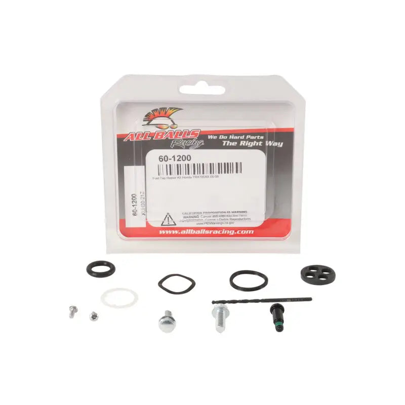 All Balls 60-1200 Fuel Tap Repair Kit Honda Rivet Style