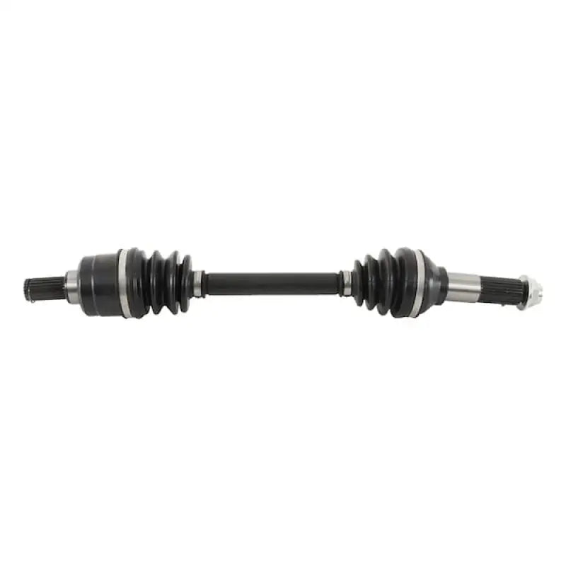 Black axle shaft with rubber boots for All Balls AB6-CA-8-336 ball heavy duty axle