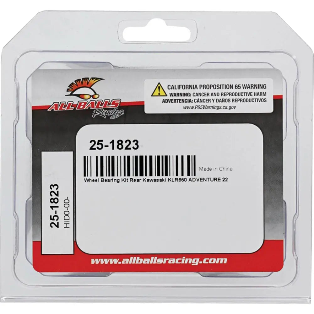 ALL Balls All Balls Wheel Bearing Kits Wheel Components 25-1823 - Kit Rear