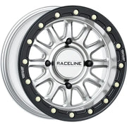 Alpha Hyper Wheel 4x137 Hyper Silver/Blk 15x7 (+10mm) - RACELINE