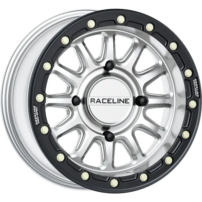 Alpha Hyper Wheel 4x137 Hyper Silver/Blk 15x7 (+10mm) - RACELINE
