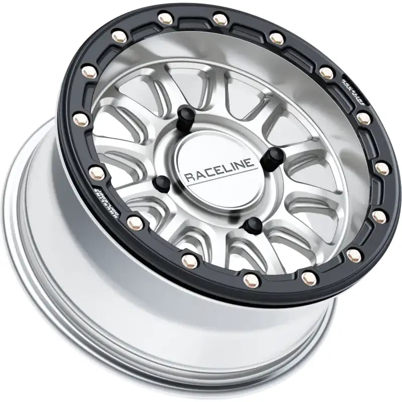 Alpha Hyper Wheel 4x137 Hyper Silver/Blk 15x7 (+10mm) - RACELINE