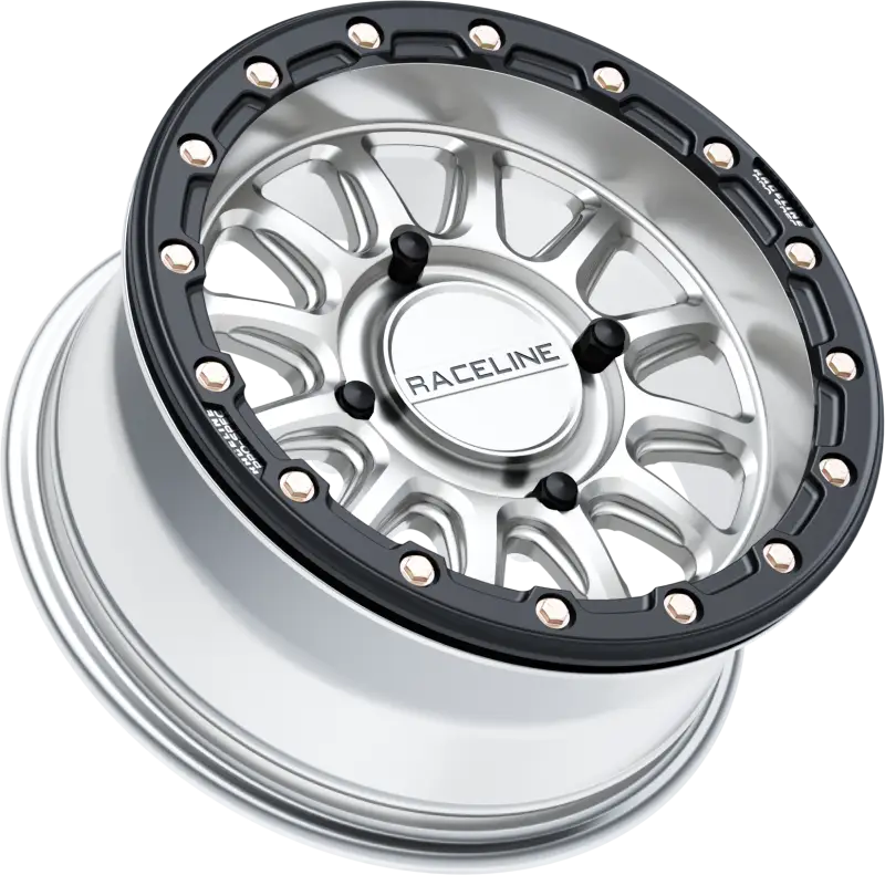 Alpha Hyper Wheel 4x156 Hyper Silver/Blk 15x7 (+10mm) - RACELINE