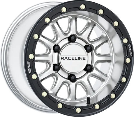 Alpha Hyper Wheel 6x139.7 Hyper Silver/Blk 15x10 (+10mm) - RACELINE