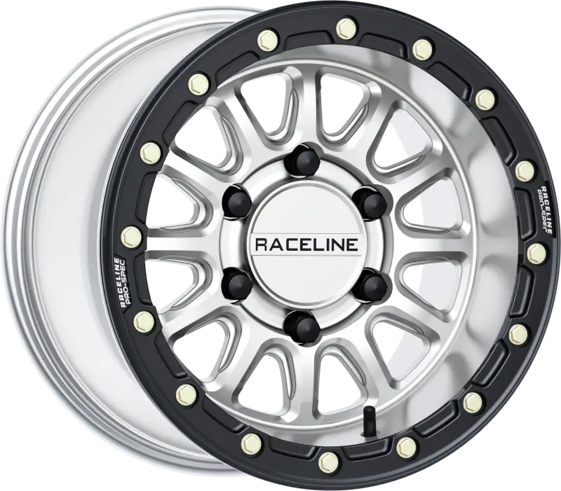Alpha Hyper Wheel 6x139.7 Hyper Silver/Blk 15x10 (+10mm) - RACELINE
