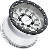 Alpha Hyper Wheel 6x139.7 Hyper Silver/Blk 15x10 (+10mm) - RACELINE
