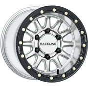Alpha Hyper Wheel 6x139.7 Hyper Silver/Blk 15x10 (+10mm) - RACELINE