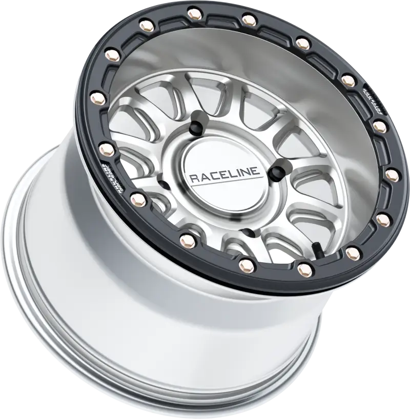 Alpha Hyper Wheel 4x137 Hyper Silver/Blk 15x10 (+10mm) - RACELINE