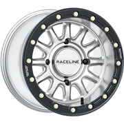 Alpha Hyper Wheel 4x137 Hyper Silver/Blk 15x10 (+10mm) - RACELINE