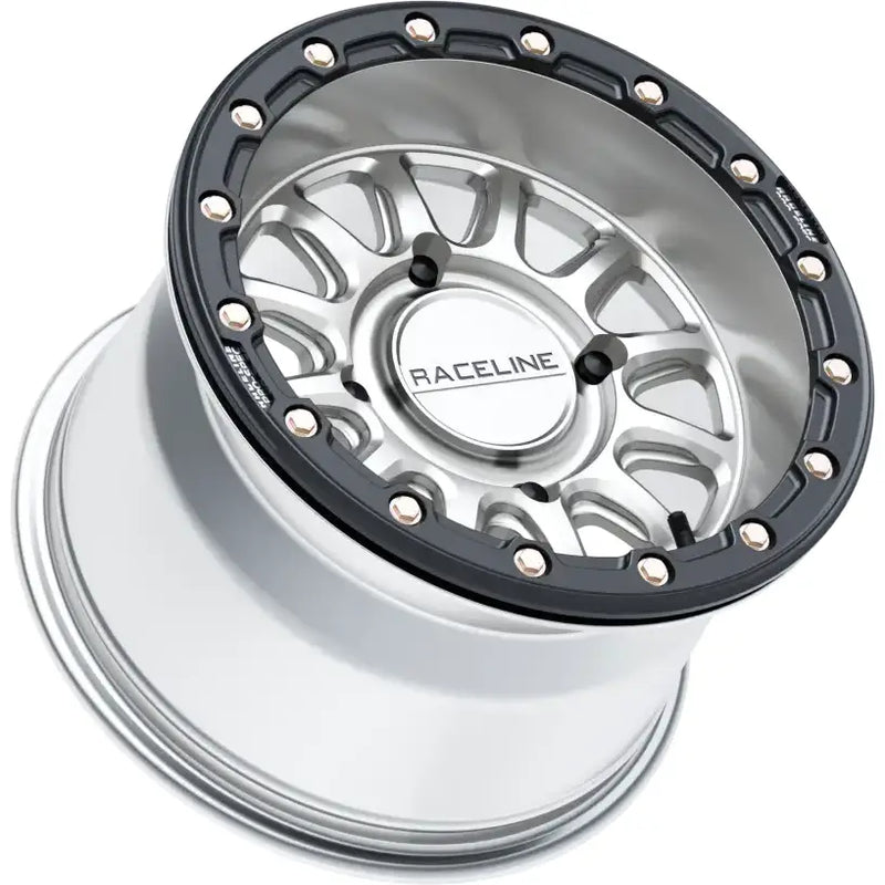 Alpha Hyper Wheel 4x137 Hyper Silver/Blk 15x10 (+10mm) - RACELINE