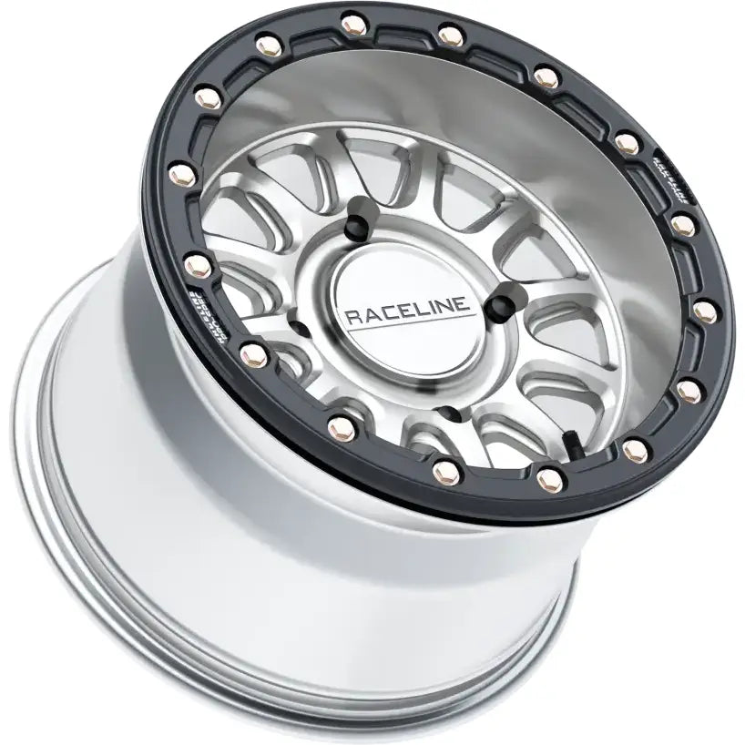 Alpha Hyper Wheel 4x137 Hyper Silver/Blk 15x10 (+10mm) - RACELINE