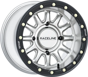 Alpha Hyper Wheel 4x156 Hyper Silver/Blk 15x10 (+10mm) - RACELINE