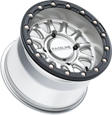 Alpha Hyper Wheel 4x156 Hyper Silver/Blk 15x10 (+10mm) - RACELINE