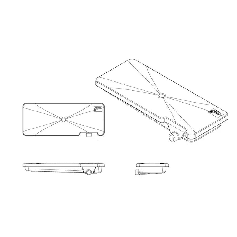 Alpha System VB24637HRJ - 24 63 Blow Molded Holding