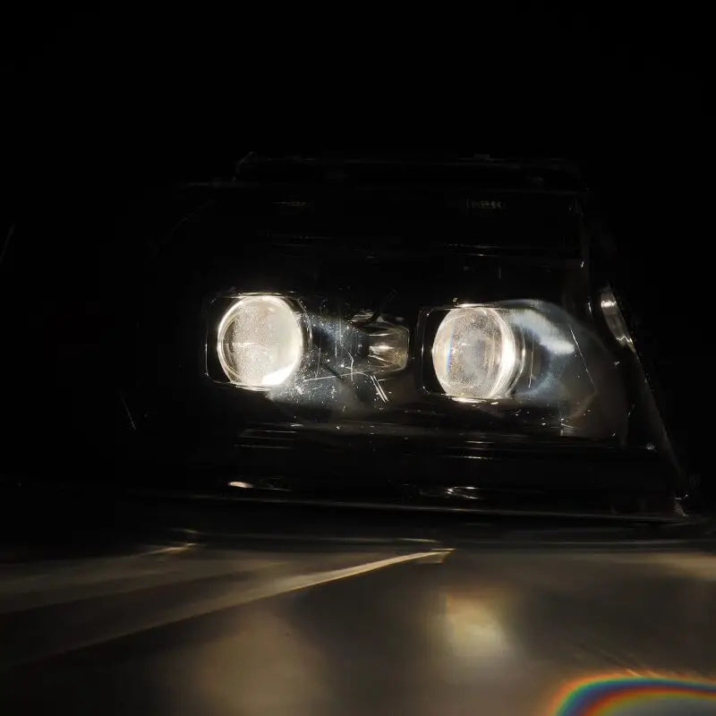 AlphaRex 880136 AlphaRex 04-08 Ford F150 PRO-Series Projector Headlights Chrome w/ Sequential Signal and DRL - 880136