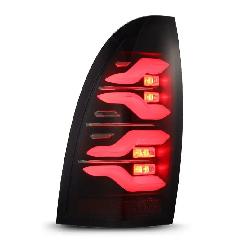 AlphaRex 680060 AlphaRex 05-15 Toyota Tacoma LUXX LED Taillights Blk w/Activ Light/Seq Signal