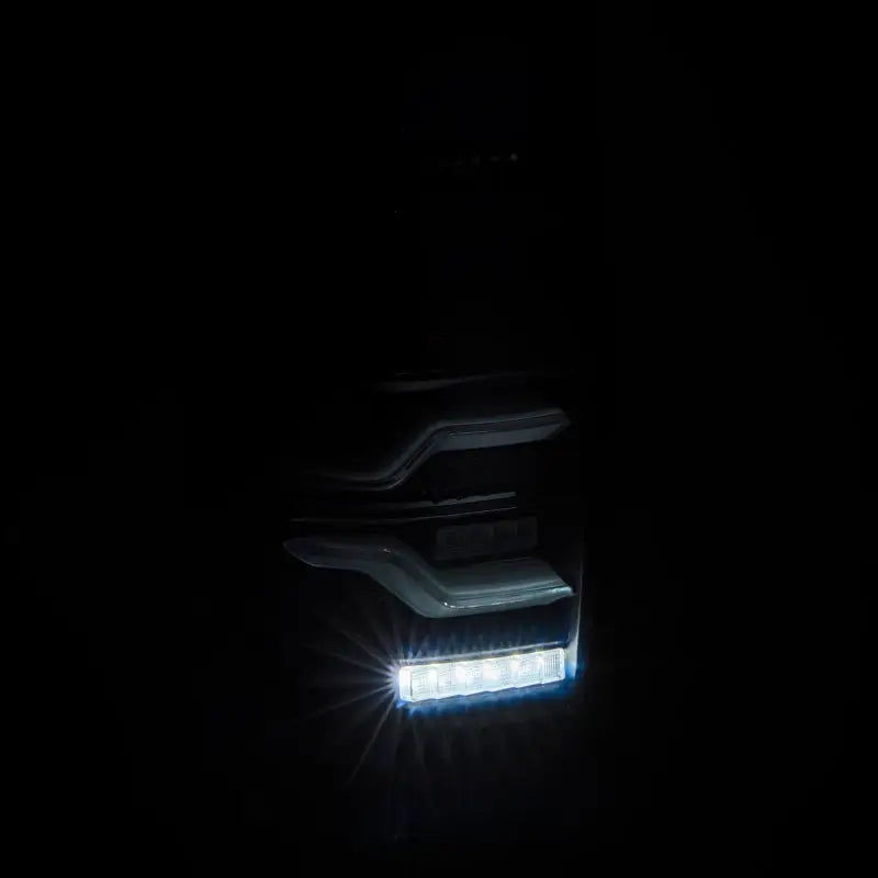 AlphaRex 14-21 Toyota Tundra LUXX LED Taillights Alpha Blk w/Activ Light/Seq Signal - Truck & Automotive