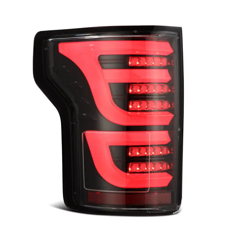 AlphaRex 652030 AlphaRex 15-20 Ford F150 Luxx-Series LED Tail Lights Alpha-Black - 652030
