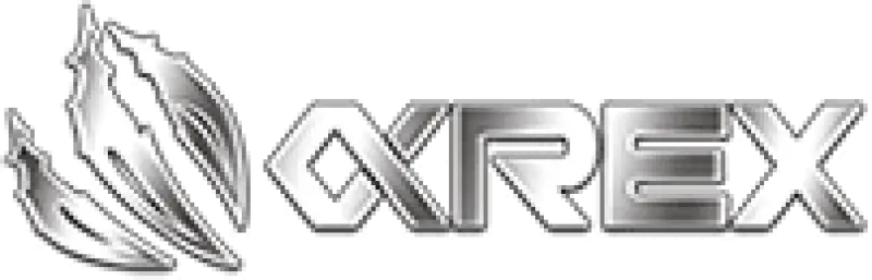 Silver metallic Exrex flame logo on AlphaRex Jet Black Chevrolet Camaro tail lights