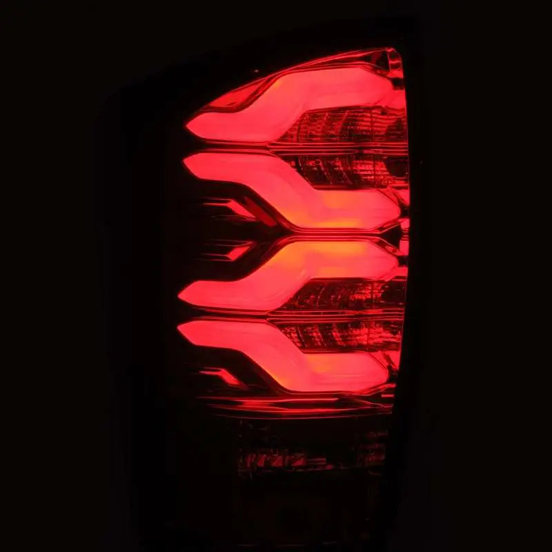 AlphaRex 16-20 Toyota Tacoma PRO-Series LED Tail Lights Red Smoke - Truck & Automotive