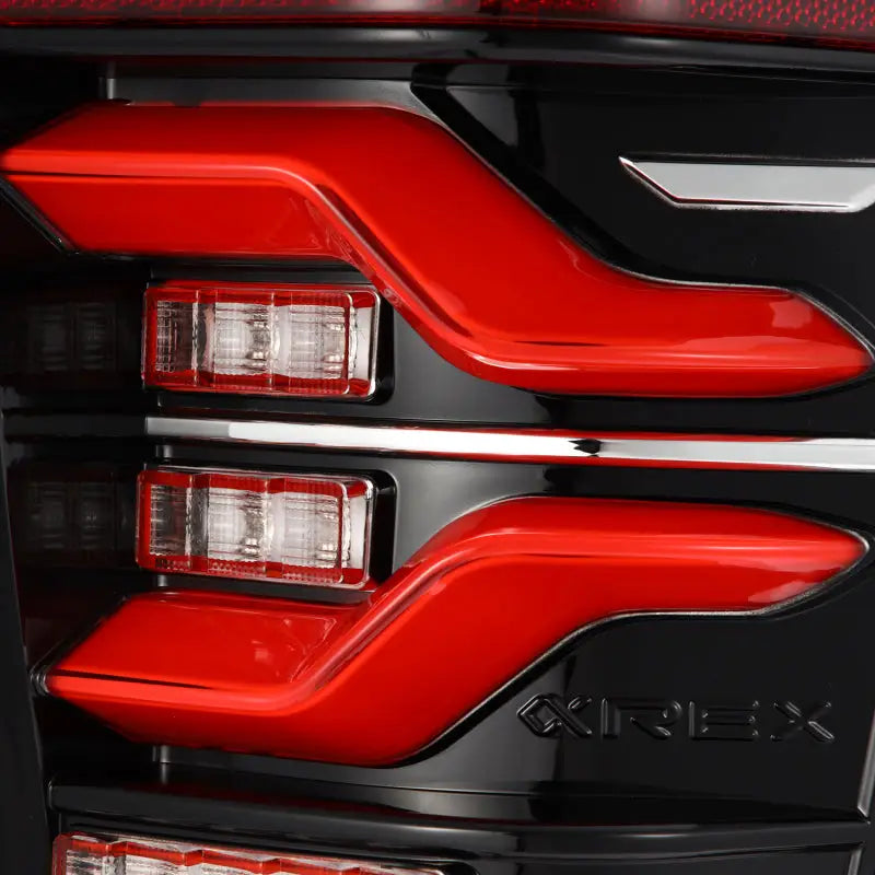 AlphaRex 16-21 Toyota Tacoma LUXX LED Taillights Blk/Red w/Activ Light/Seq Signal, RV, Automotive, Powersports, off-road, marine, exterior, truck accessories, interior, truck bed, rv parts, Lights, AVADA - Best Sellers
