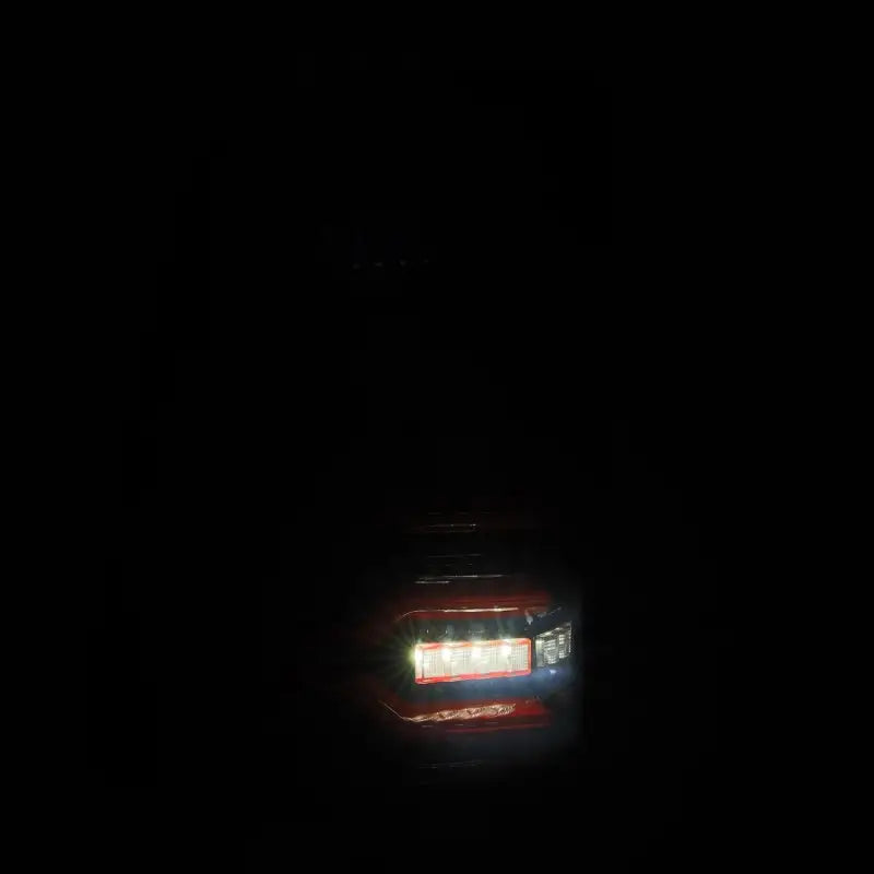 AlphaRex 19-21 Dodge Ram 1500 Luxx-Series LED Tail Lights Black/Red w/Activ Light/Seq Signal - Truck & Automotive